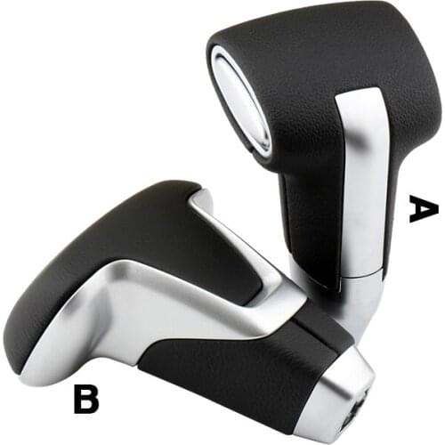 Brand New Automatic Gearbox Handles Gear Shift Knob Lever Stick Head for Chrysler 300C Genuine Leather Handles Free Shipping