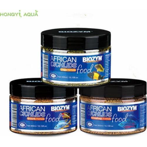 1 piece cichlids feed cichlids creophagy formula cichlids vege formula cichlids growth formula fish food slow sink feed 300ml