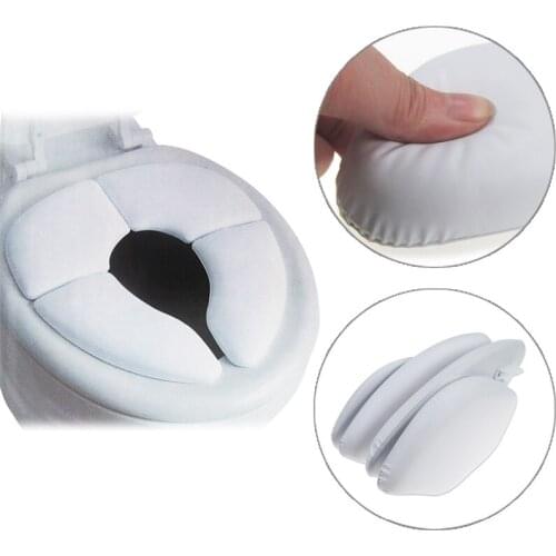 1Pc Kids Potty Seat Cushion Foldable Soilet Seat Baby Toddler Travel Folding Padded Potty Seat Cushion Toilet Training Supplies