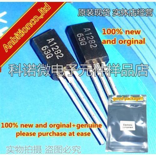 10pcs 100% new and orginal 2SA1282 A1282 TO-92L FOR LOW FREQUENCY POWER AMPLIFY APPLICATION SILICON PNP EPITAXIAL in stock