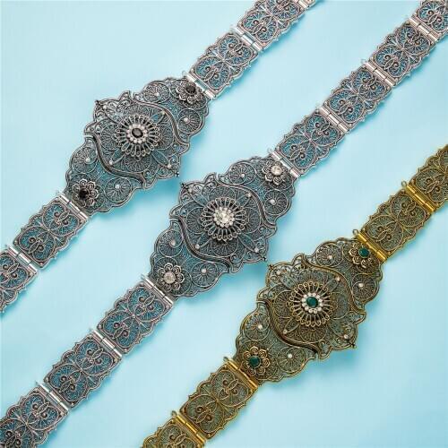 2020 SEP Turkish Ethnic belt for women Caucasus traditional wedding waist chain for women free shipping