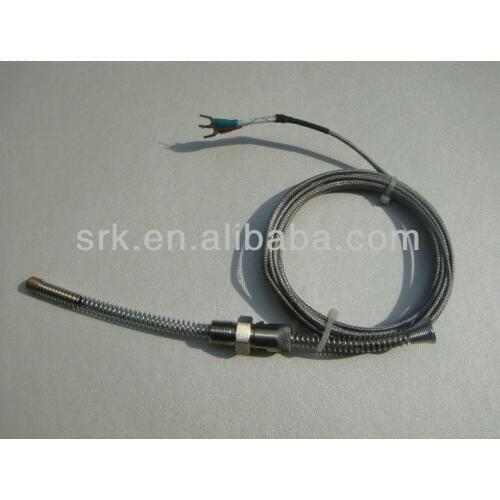 8*30mm Industrial thermocouple J Type Bayonet Type