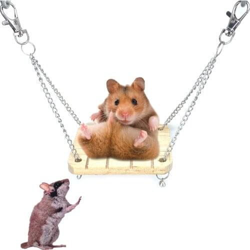Funy Wooden hanging pet toys For Hamster Wood Mouse Small Animal Rat Toys Hamster Accessories Wood Squirrel Parrot Bird Toy