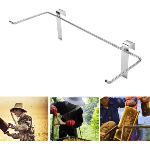 Stainless Steel Extension Beehive Frame Holder Beekeeping Perch Stand Support Bracket Rack Beekeeping Tools Household
