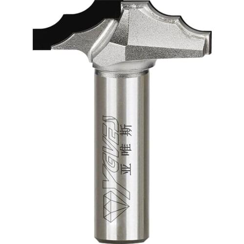 Pcd Diamond Cutter Diatom Mud Woodworking Arc R 120 Degrees CNC Slotted Knife for Cutting Cabinet Blister Door Panel