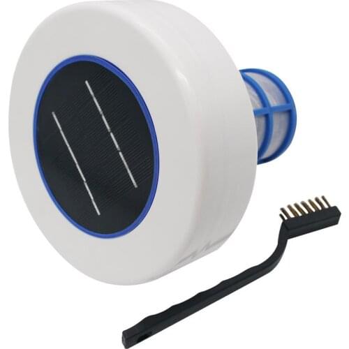 1.5-2W Solar Pool Ionizer Water Purifier Kills-Algae Pool Ionizer Copper Ion Swimming Pool Purifier For Keep Pool Cleaner
