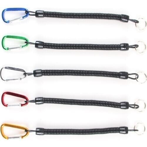 Carabiner Special Safety Rope For Fishing Small Anti-lost Accessories Safety Retractable Buckle