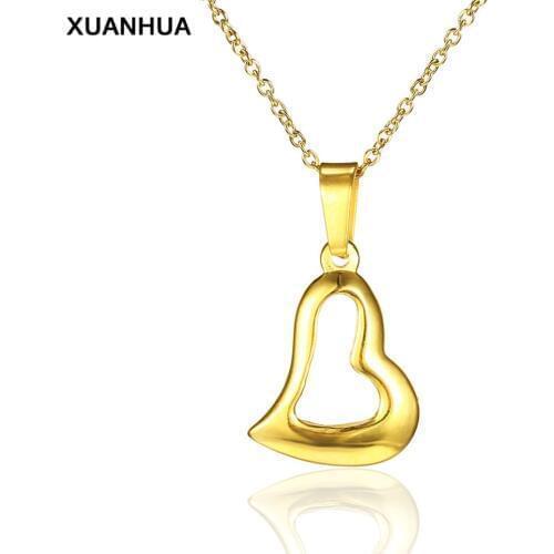 XUANHUA stainless steel fashion jewelry infinity necklace gifts on 8 march couple necklace novelties accessories wholesale