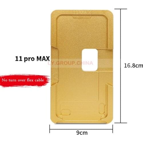 OCA Align Location Metal Mould For iPhone 5/6/6S/7/7Plus/8/8Plus/X/XS MAX/XR/11 PRO MAX Front Glass Optional