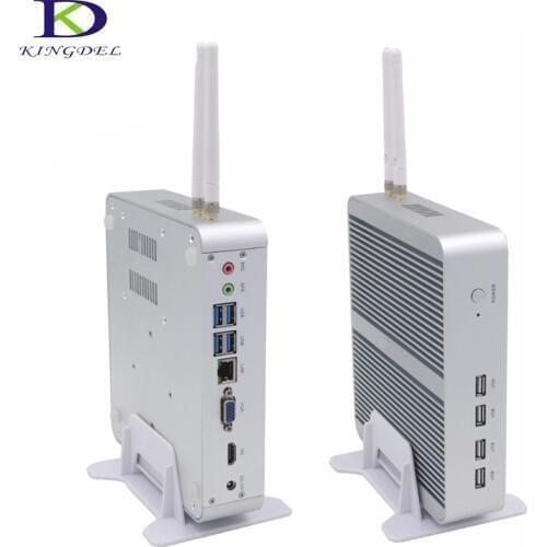 Intel Core i5 Mini PC Windows 10 Support DDR4 Max 3.1GHz 32GB Memory i5 6260U Fanless Gaming Computer Intel Iris Graphics 540