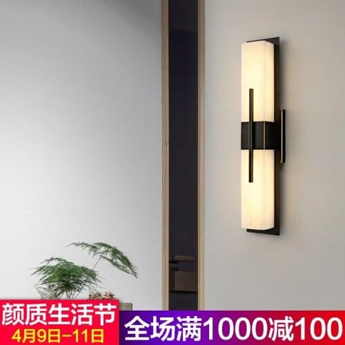 Nordic led stone wall light wall lights luminaria bedroom lamp living room lamp dinging room lamp