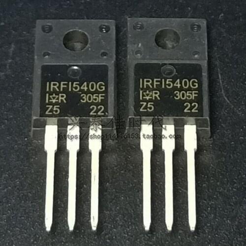Original new 5pcs/ IRFI540G IRF1540 TO-220F