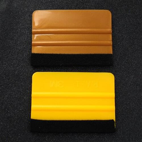 Film Card Squeegee Car Foil Wrapping Suede Felt Scraper Auto Car Styling Tools