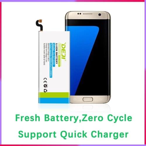 DEJI For SAMSUNG S7 Edge S6 S5 J7 Battery Real Capacity Internal Bateria Replacement With Free Tool Kit G9350 Sticker J3 J5