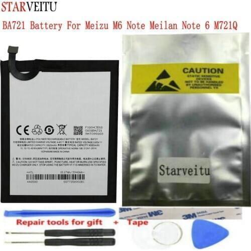 STARVEITU Meizu M6 Note Phone Batteries