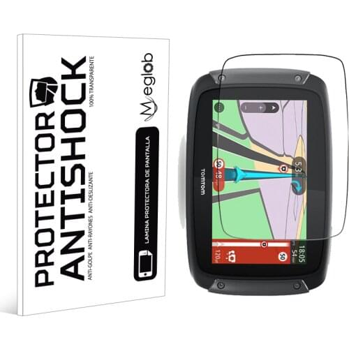 Screen protector Anti-Shock Anti-scratch Anti-Shatter compatible with TomTom Rider 50