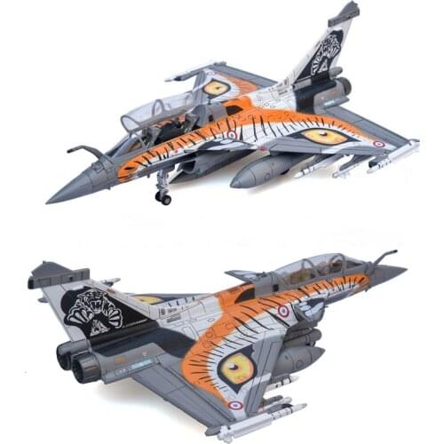 1/72 Scale France Dassault Rafale B Tiger fighter aircraft alloy model toy for Collections
