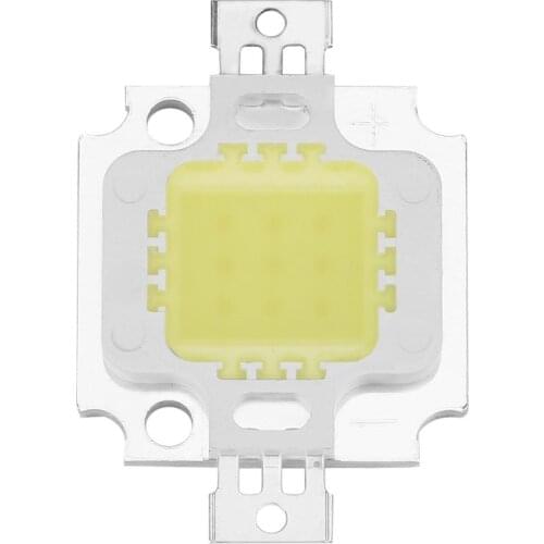 1 Pcs Pure White COB SMD Led Chip Flood Light Lamp Bead 10W High Power Pure White COB SMD Light