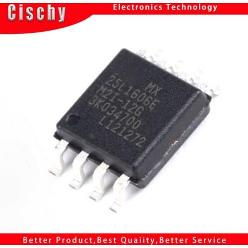 10PCS MX25L1606EM2I-12G MX25L1606EM2I 25L1606E MX25L1606E MX25L16 SOP8
