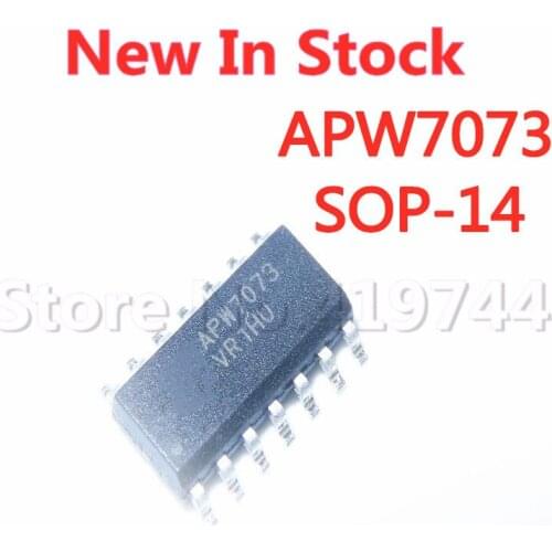 5PCS/LOT APW7073KE-TRG APW7073 APW7073A SOP-14 SMD LCD power chip In Stock NEW original IC