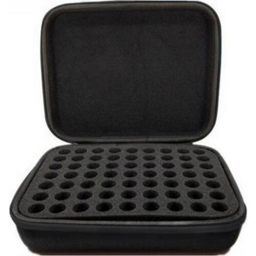 63-Grid 5ML Essential Oil Storage Box Ball Bottle Portable EVA Package Carrying Organizer Case Without Bottles For Traveling