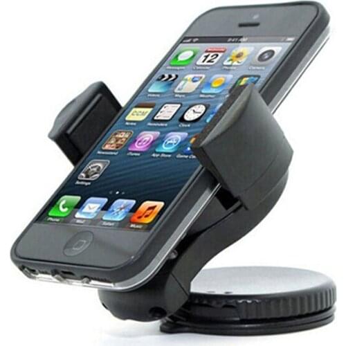 NEW Car Phone Holder 360 Rotatable Car Windscreen Suction Cup Mount Mobile Phone Holder Bracket Stand Support GPS Accessories