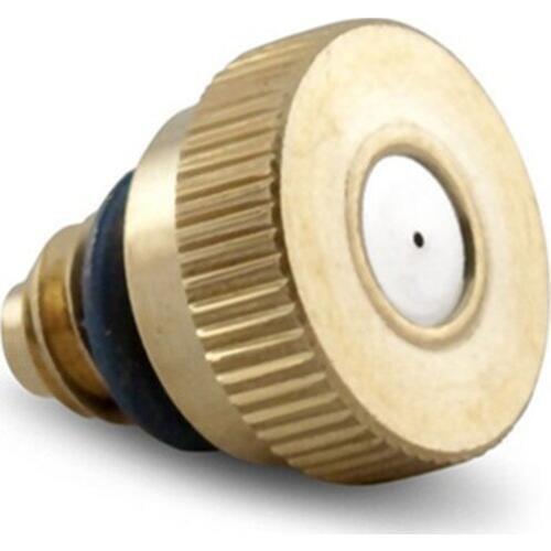 E106 low pressure spray nozzle Gardening Water Cooling Thread 10-24UNC Brass Spray Sprinkler