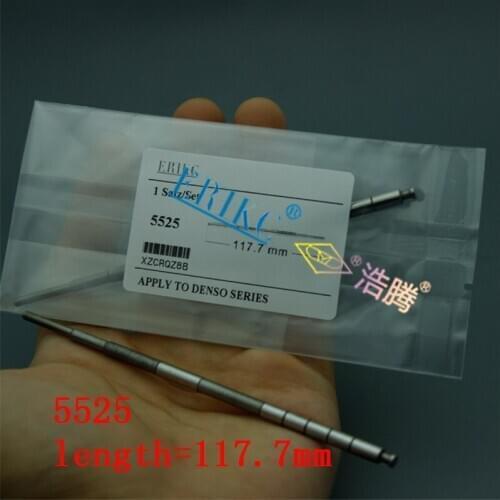 ERIKC Diesel Inyector Piston 5525 Fuel Injector Valve Rod Length=117.7mm for Toyota Hilux Hiace 095000-7030 / 7031 / 23670-39185
