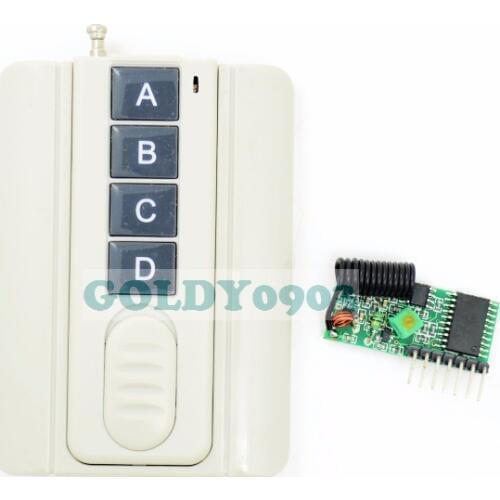 OOK/ASK Receiver & Transmitter Module RF Wireless Remote Control 433MHz