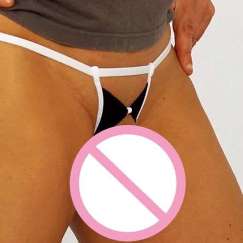 Mens Sexy Exotic G Strings Panties Male Open Crotch Butterfly Thongs Tanga Jockstraps Lingerie Transparent Mesh Gay Underwear