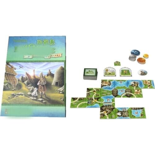 Skye Board Game 2-5 Players Family/Party Best Gift for Children Strategy Operating Game