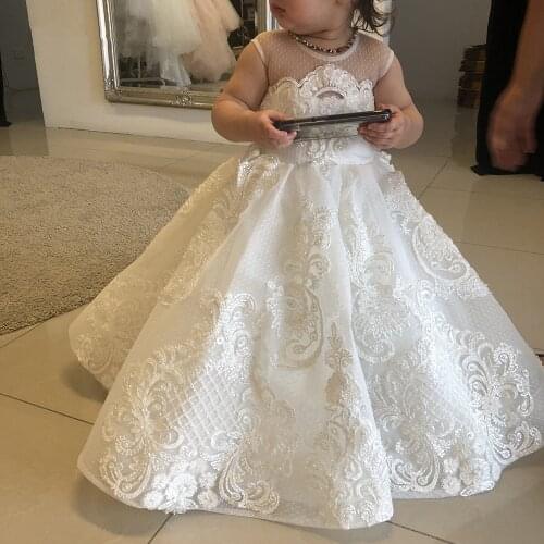 Flower Girl Dresses for Wedding Party First Pageant Communion Dresses vestidos primera comunion para ninas Girl Dresses