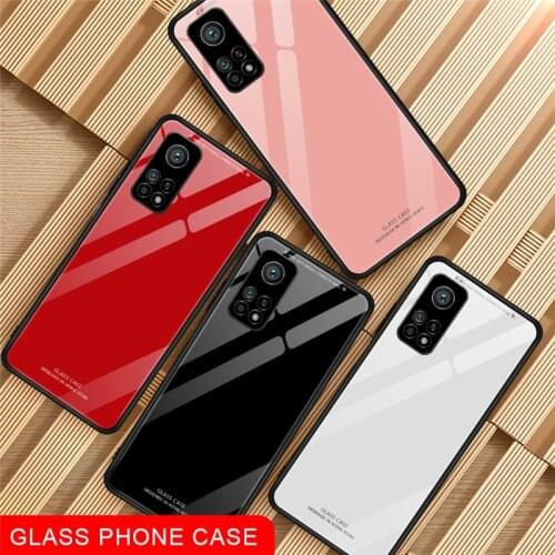 For Xiaomi Mi 10T Pro 11 Lite 5G Case Shockproof Cover For Xiaomi Mi 11 10T Pro Case Mi10T 10TPro 10s Luxury Tempered Glass Case