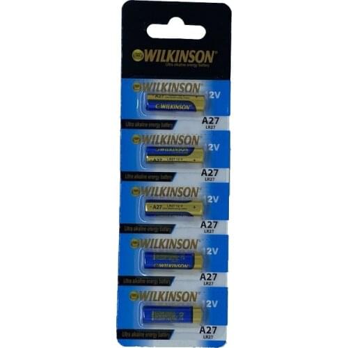 WILKINSON 27A MN27 12V Alkaline Battery Shutter Key Battery Fives Package