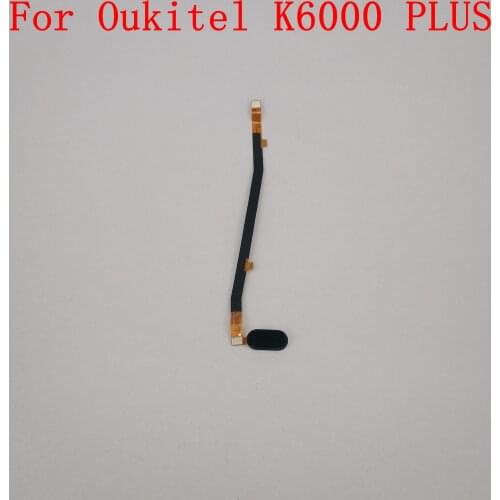 Oukitel K6000 PLUS Used Fingerprint Sensor Home Button Flex Cable Replacement For Oukitel K6000 Plus phone