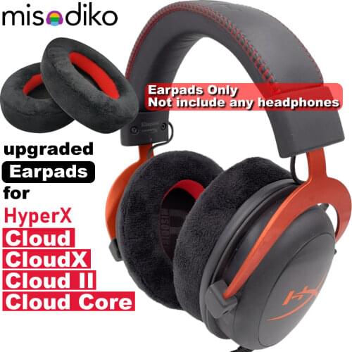 Misodiko Ear Pads Replacement for HyperX Cloud II 2 Gaming Headset, Headphones Earpads Cushion Repair Parts
