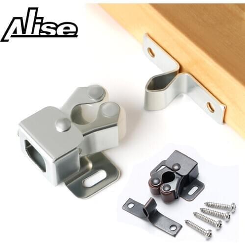 2/4pcs Magnet Cabinet Catches Door Stop Closer Stoppers Damper Buffer For Wardrobe Hardware Furniture Fittings Accessories