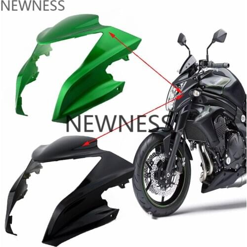 Upper Front Nose Headlight Fairing Stay Bracket For Kawasaki ER6N 2012-2016 13 14 15 Green Black Lamp Cover Cowl Fairing