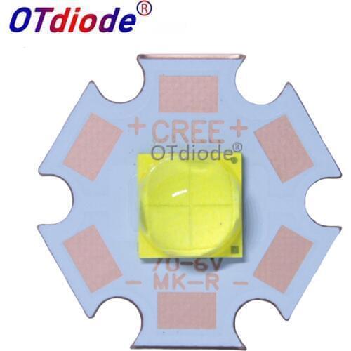 2PCS High Power Cree XHP70.2 CREE XHP70B White 6500K Neutral White 5000K Warm White 3000k LED Emitter With 20mm DTP Copper MCPCB