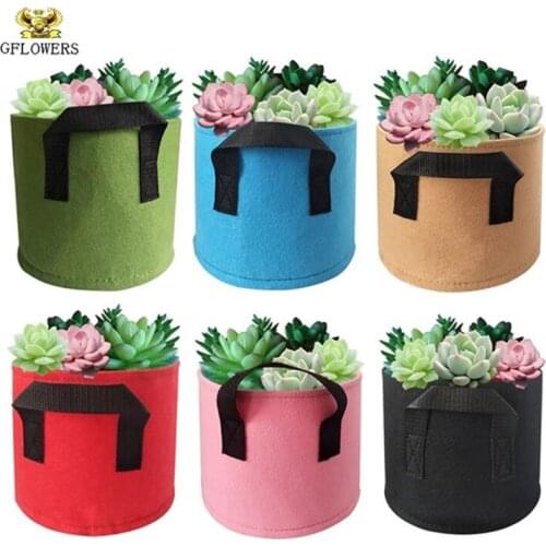 The Felt Potato Planting Bag Is Suitable For Planting Vegetables In The Balcony Garden Area And Other Places