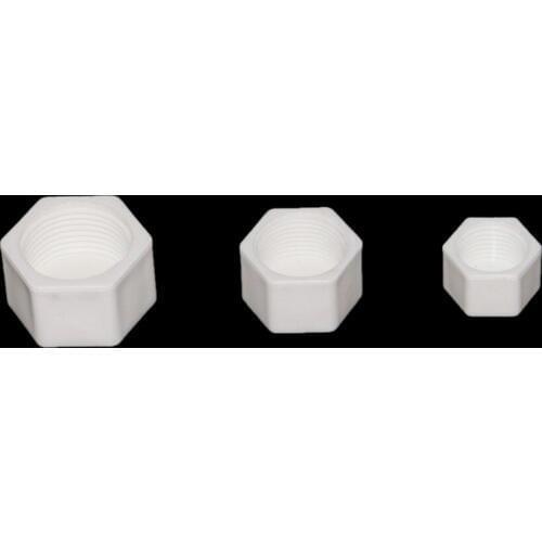 1/2'',3/4'',1'' Female Thread Pipe end plug Garden Water Tube Plug Waterstop Caps Agriculture Irrigation Fittings 6 Pcs