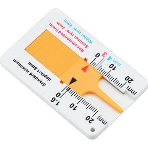 Auto Car Tyre Tread Depth Depthometer Gauge Caliper Motorcycle Trailer Tire Wheel Measure Tool Repair Tool