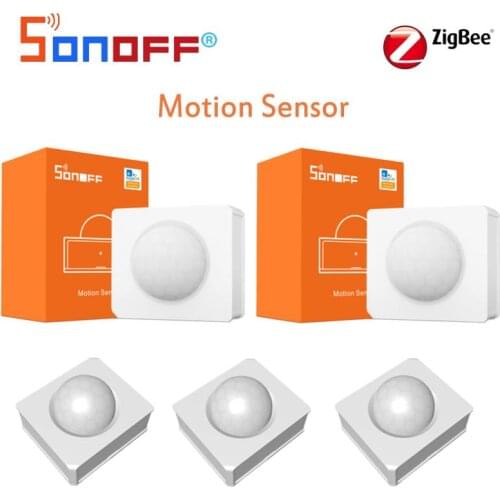 SONOFF SNZB-03 Motion Sensor ZigBee Smart Home Detect Alarms System eWeLink App Remote Monitoring Support IFTTT And ZBBridge