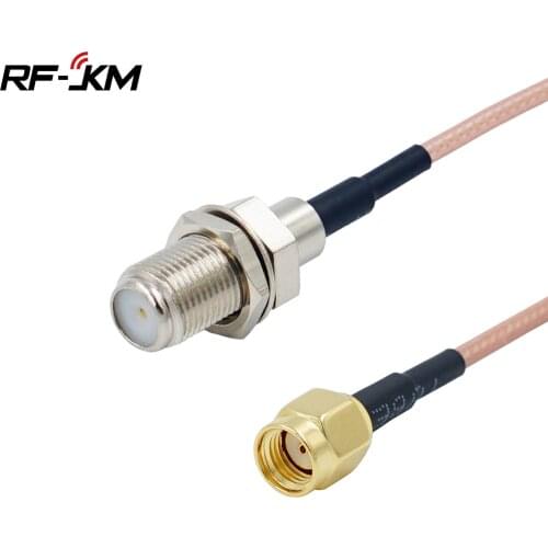 RP SMA Male to F Female Pigtail Connector Cable RG316 RP SMA to F Adapter Assembly Cables