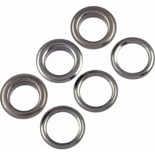 Round Eyelets and Grommets Washer Rivets Leather Repair for DIY Crafts Clothing Scrap Booking Craft Projects 30 Sets 17.5 mm