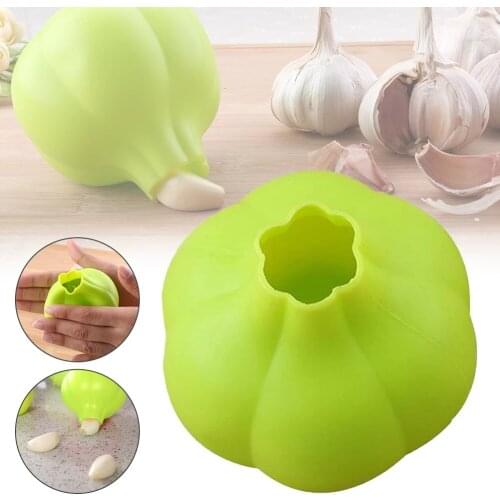 Kitchen Silicone Garlic Peeler Vegetable Grater Press Roll Tube Garlic Peeler Kitchen Gadgets Home Accessories Cooking Tools