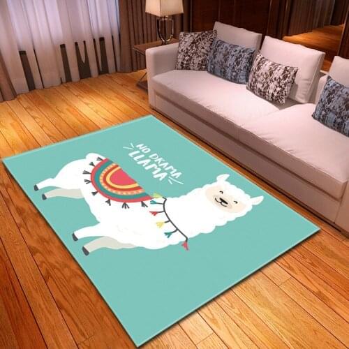 Fashion childrens bedroom cartoon childrens playground carpet childrens playground carpet large 3D printing carpet