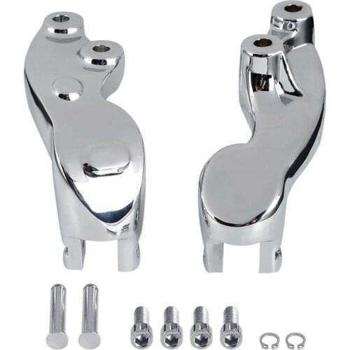 Motorcycle Passenger Foot Pegs Mount Bracket For Indian Scout 15-21 Sixty 16-21 Bobber18-21
