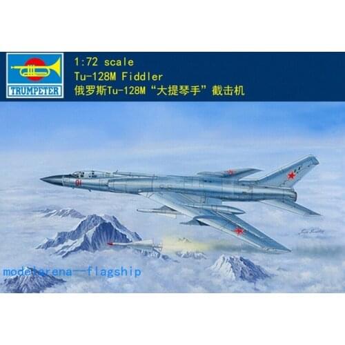 Trumpeter 1/72 01687 Tu-128M Fiddler Aircraft Plastic Assembly model kit