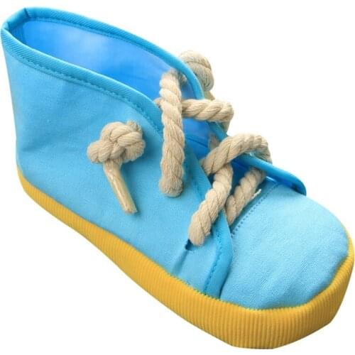 Modern Fashion and Elegant Pet Supplies Chewing toys Dog Supplies Pets Bite Clean Teeth Blusted High-state Canvas Shoes Toys